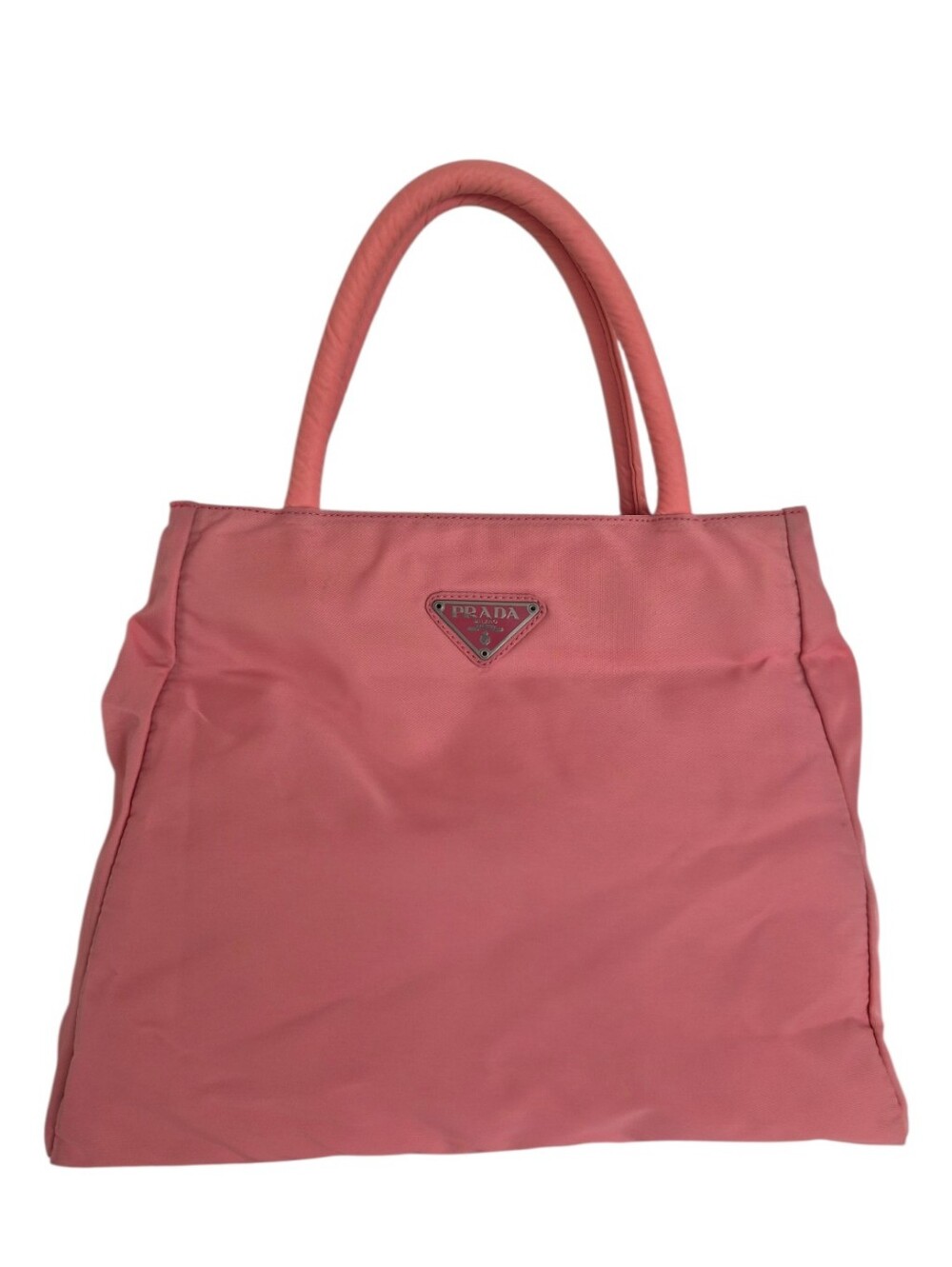 Prada Pink Tessuto Nylon Tote Bag